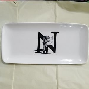 Williams-Sonoma x Rory Dobner N Newt With Newspaper Plate NWT